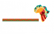 African Music Embassy Logo Transparent White Version